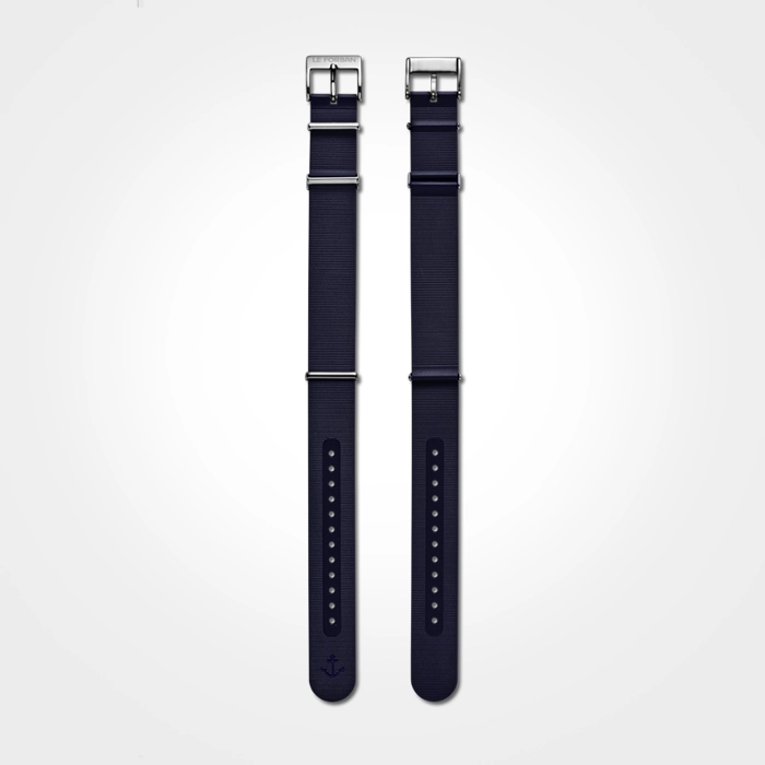Rubber Nato Strap - Blue