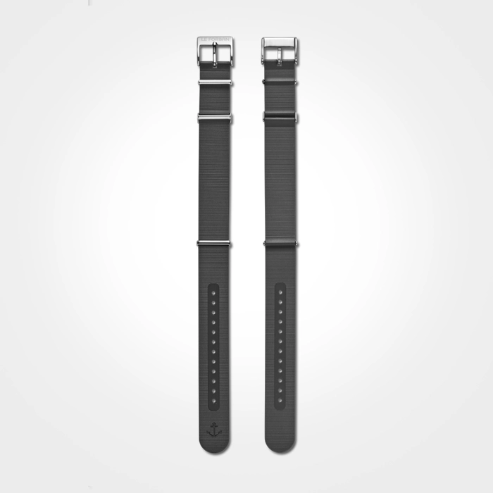 Rubber Nato Strap - Black